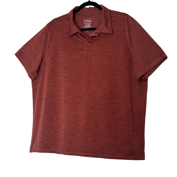 L.L. Bean Other - LL Bean Polo Shirt Slightly Fitted Men's XL Short‎ Sleeve Stretch Summer Golf